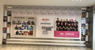 SEVENTEEN セブチ HMV パネル グランフロント大阪 ウォヌ-