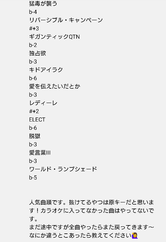 ゆきむら さんが今までに歌ってみたでyoutubeなどに投稿してきた曲とキ Yahoo 知恵袋