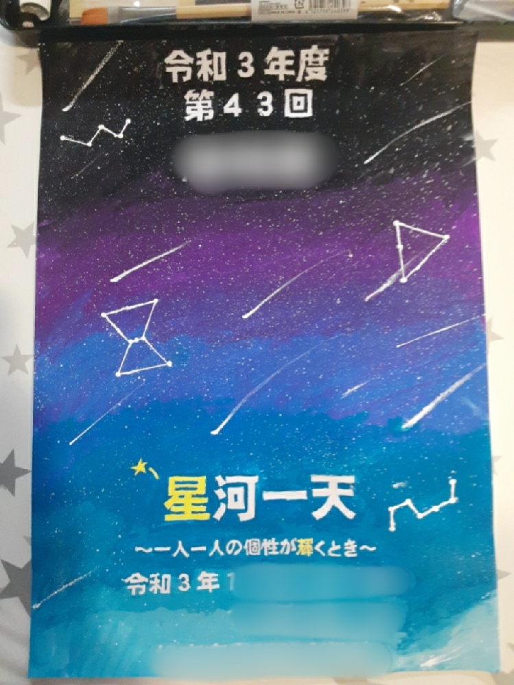 学校の文化祭のポスターを宿題で書きました どうでしょう 何かアド Yahoo 知恵袋