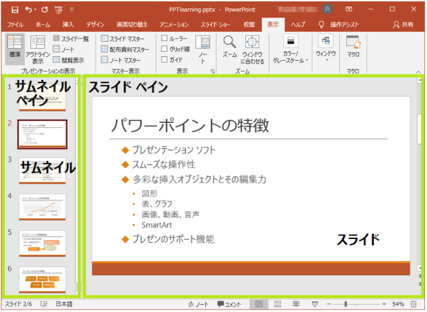 Powerpointにおける アウトラインペイン サムネイル スライドの違 Yahoo 知恵袋