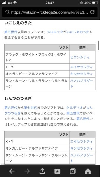 映画館配布のメロエッタとケルディオにいにしえのうたとしんぴのつる Yahoo 知恵袋
