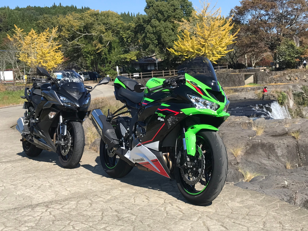ZX6Rかニンジャ1100sxのどちらかでそれぞれ使用用途が違うと思います