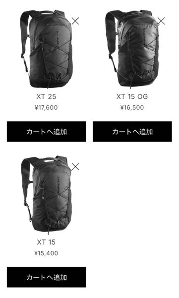 サロモンのリュックについて（通勤用）アークテリクスはみんな使ってて 