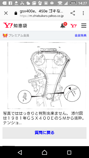 gsx450eのカムチェーンについて詳しい方、知恵を貸してください