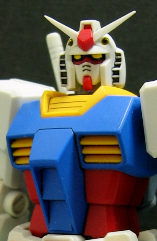 Hgucのrx 78ガンダムを作っているのですが 顔のダクトは黒とグレーのど Yahoo 知恵袋