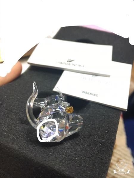 スワロフスキーどこ見たら本物って分かりますか？ - 多分本物だと思う