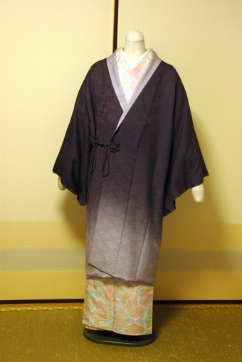 道中着 裾までの広衿 の衿の折り方について質問です通常衿肩まわりは中に折って Yahoo 知恵袋