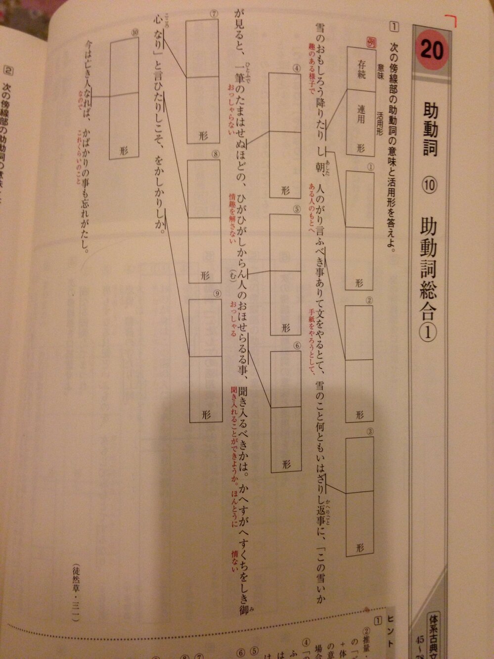 改訂版体系古典文法の40 43の答え教えてください解答失くしました Yahoo 知恵袋