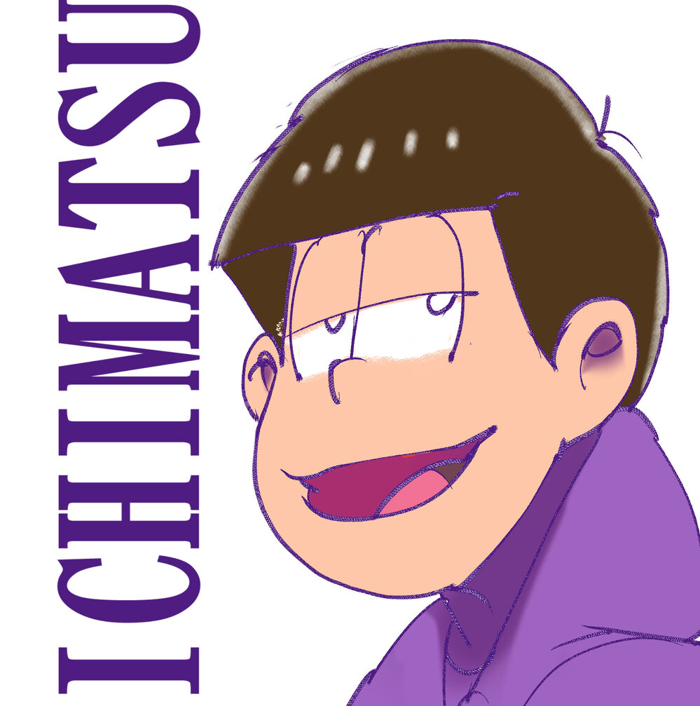 おそ松さんのパーカーを着た時の というか 服を着た時の 首の描きか Yahoo 知恵袋