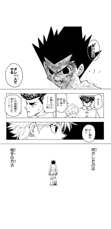 Hunter Hunterについてです No 222のカイトとの再開の Yahoo 知恵袋