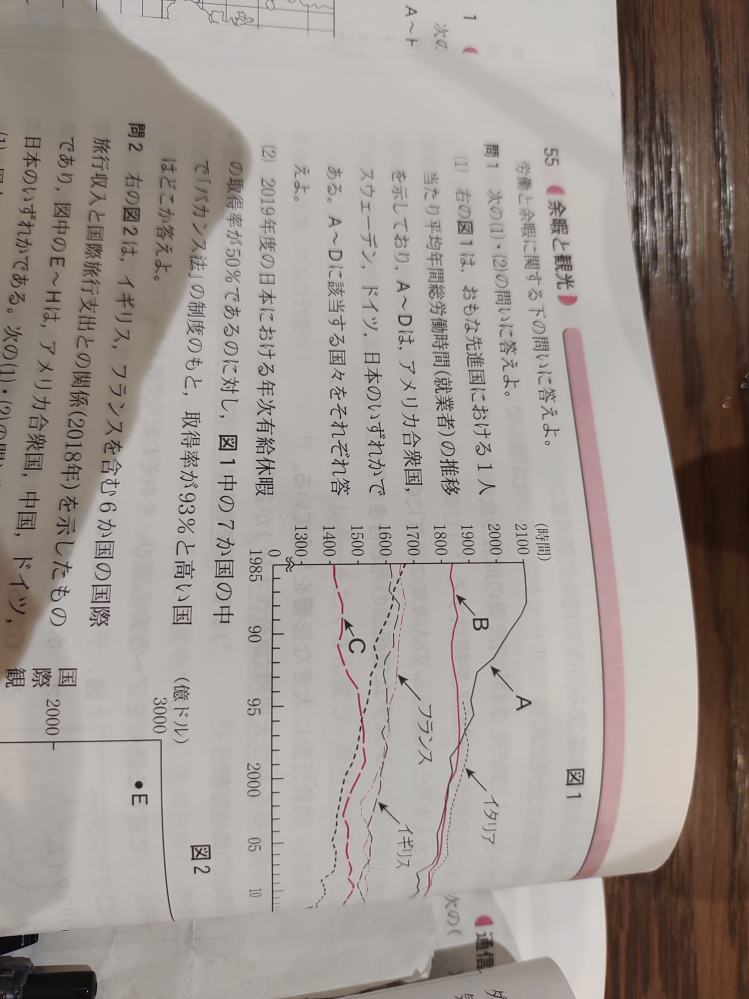 新地理の研究 啓隆社 P55の問1の 1 についてcがスウェーデン Dがドイ Yahoo 知恵袋