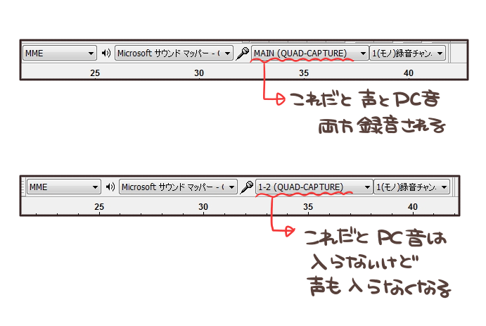 声だけの録音ができなくなりました 趣味で歌を歌っています 使用ソフ Yahoo 知恵袋