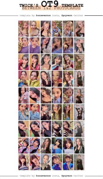TWICEについてです。Between1＆2の封入トレカの一覧をTwitte