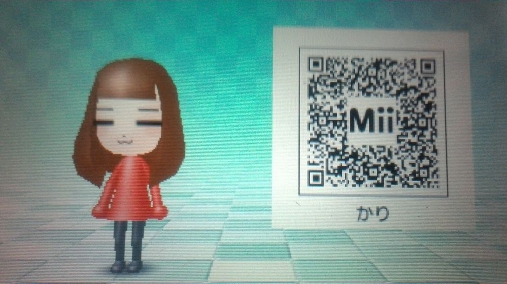 最高のコレクション 3ds mii qrコード 可愛い 150271-3ds mii qrコード 