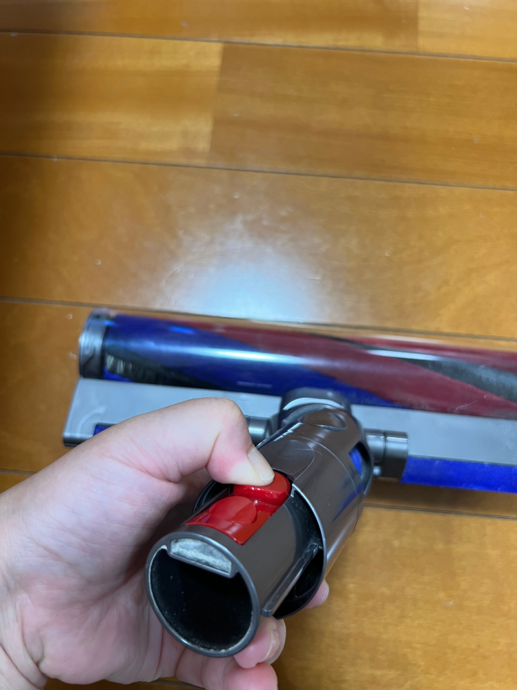 ダイソンSV18デジタルスリムフラフィのヘッド部分の分解方法につい