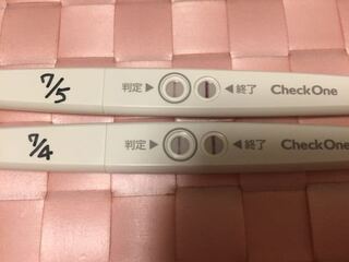 妊娠検査薬陽性が1日で薄くなってしまいました 化学流産になっちゃう Yahoo 知恵袋