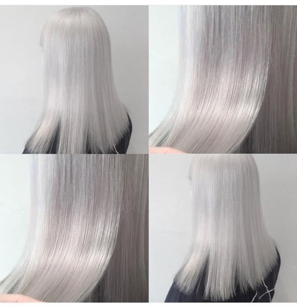 ヘアカラーの質問です よく インナーカラーを白で外を黒にするの Yahoo 知恵袋