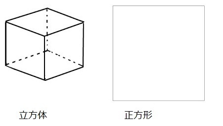 正方形と立方体の違いはなんですか 立方体には高さがあります Yahoo 知恵袋