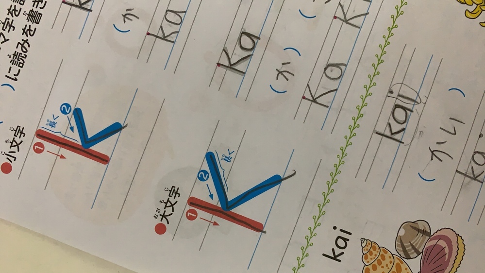 小学校で習うローマ字の K の書き方について 私が習った時はkは3画 Yahoo 知恵袋