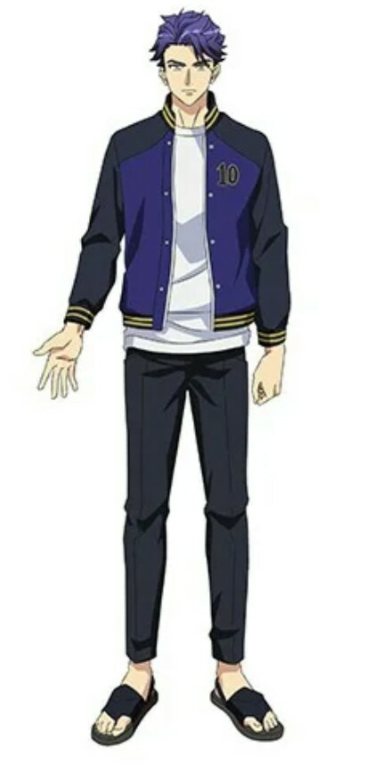 今時紫がイメージカラーまたは紫色の髪の毛の男性キャラクターはいますか Yahoo 知恵袋
