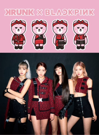 BLACKPINKのイメージキャラクターってありますか?イメージカラーは知っ