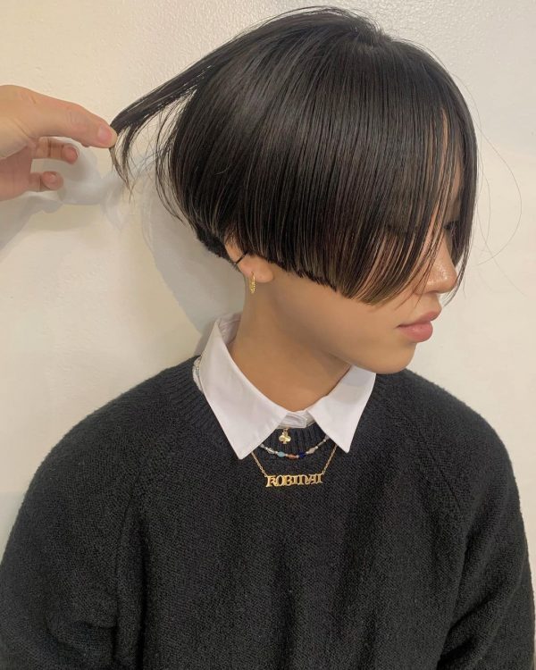 ハンサムショートに憧れている女子学生です 母親に相談したら ここまで短 Yahoo 知恵袋