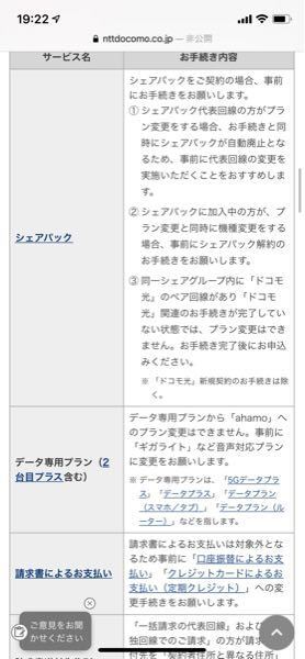 アハモを契約するにはデータsパックを解約しないといけないんでしょうか Yahoo 知恵袋
