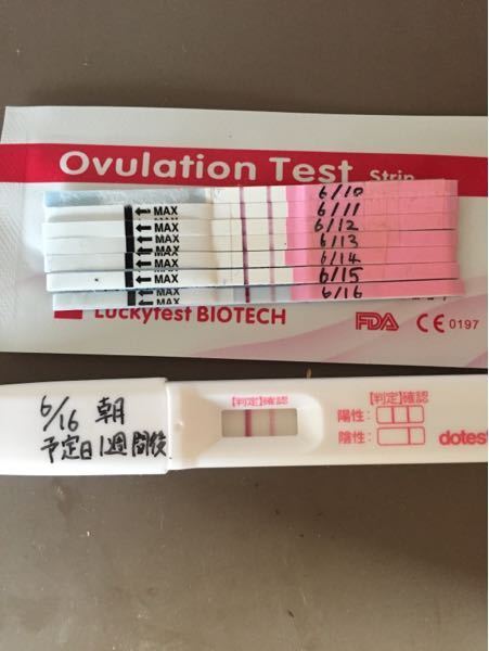 生理予定日2日前から使える海外の妊娠検査薬と排卵検査薬を購入したのですが 生理 Yahoo 知恵袋