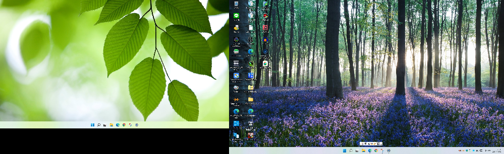ノートパソコンをモニターと2画面で使ってるんですが 壁紙をそれぞれ別 Yahoo 知恵袋