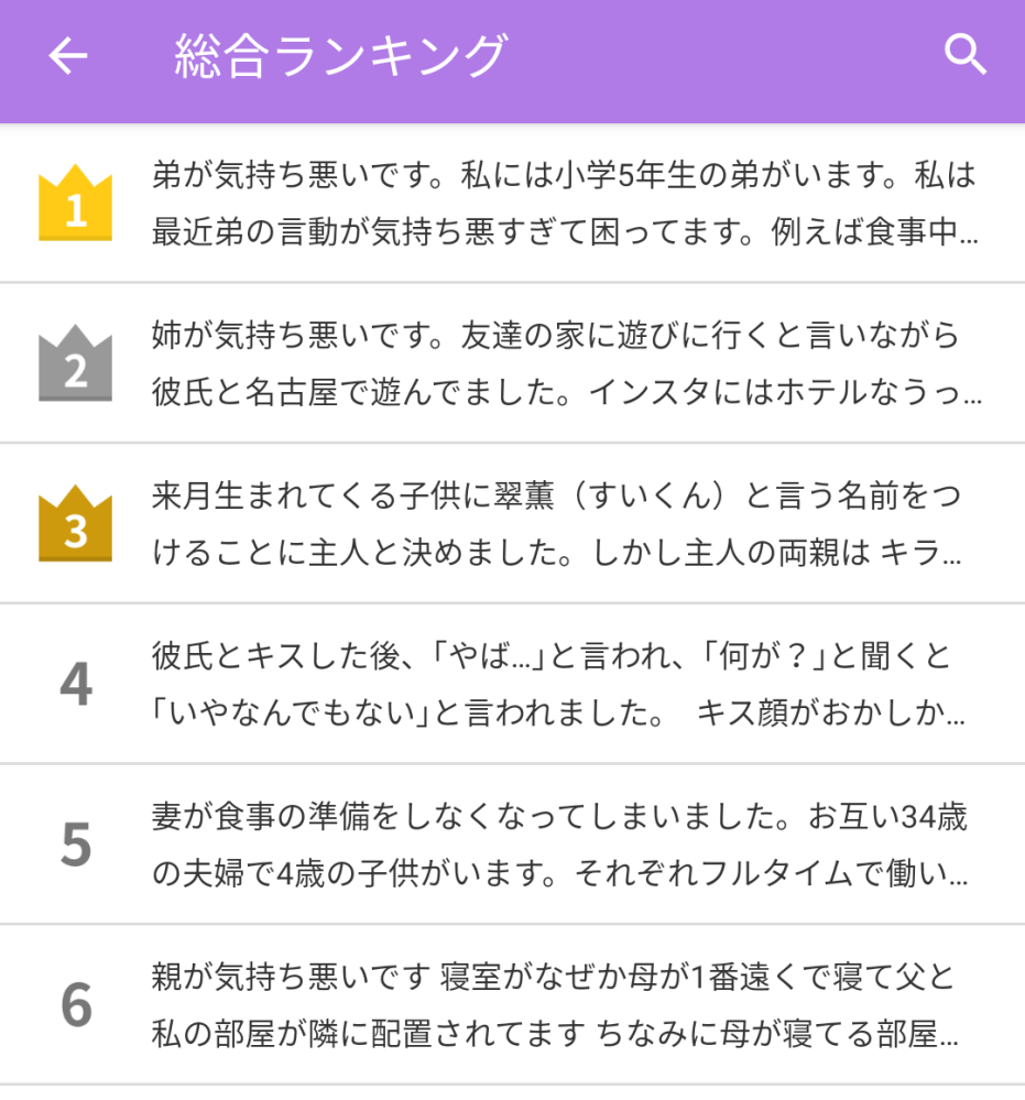 1位 弟が気持ち悪いです 2位 姉が気持ち悪いです 結局弟も姉も Yahoo 知恵袋