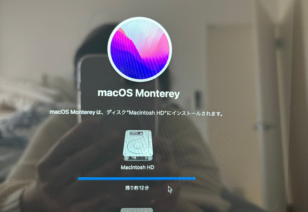 MacOS再インストールについて質問です。macbookair(2016年モデ