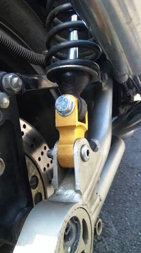 cb400sfケツ上げアダプター装着について - こんにちはこの度 cb400sfケツ上げアダプター装着について - こんにちはこの度