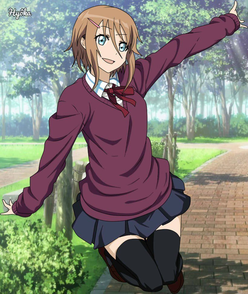 Saoの映画にはゆなというキャラがでてきます 個人的には白髪のほうよりも茶髪だ Yahoo 知恵袋