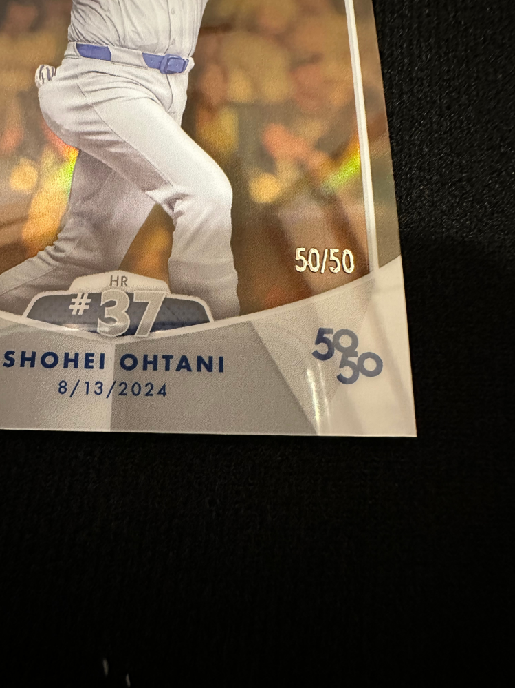 Topps大谷翔平50/50のカードについて教えてください。全くカー